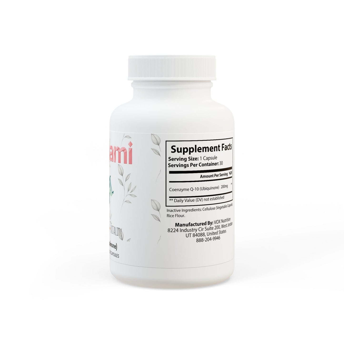 Vitagami CoQ10 Complex | Cellular Energy & Antioxidant Support (60 Capsules)