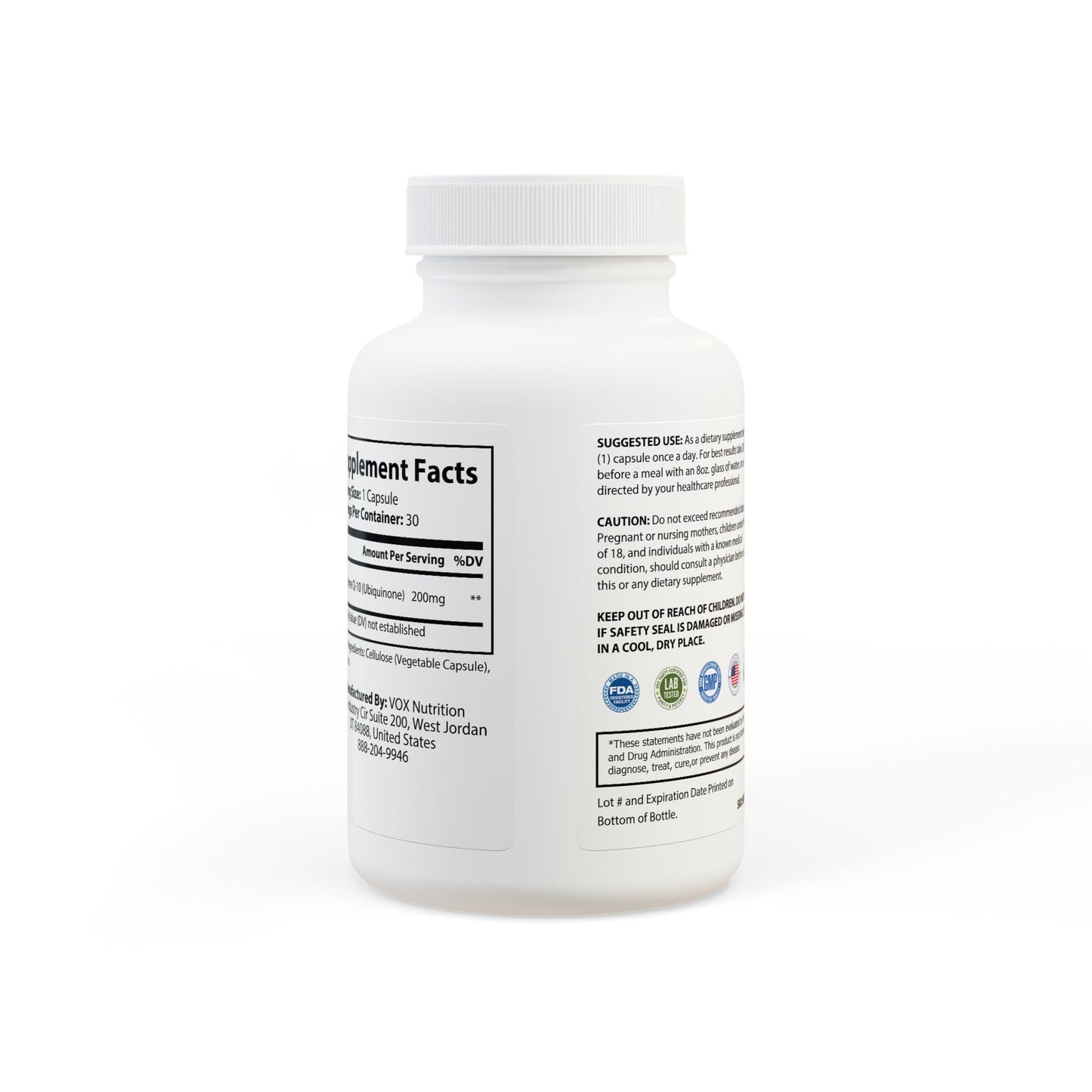 Vitagami CoQ10 Complex | Cellular Energy & Antioxidant Support (60 Capsules)
