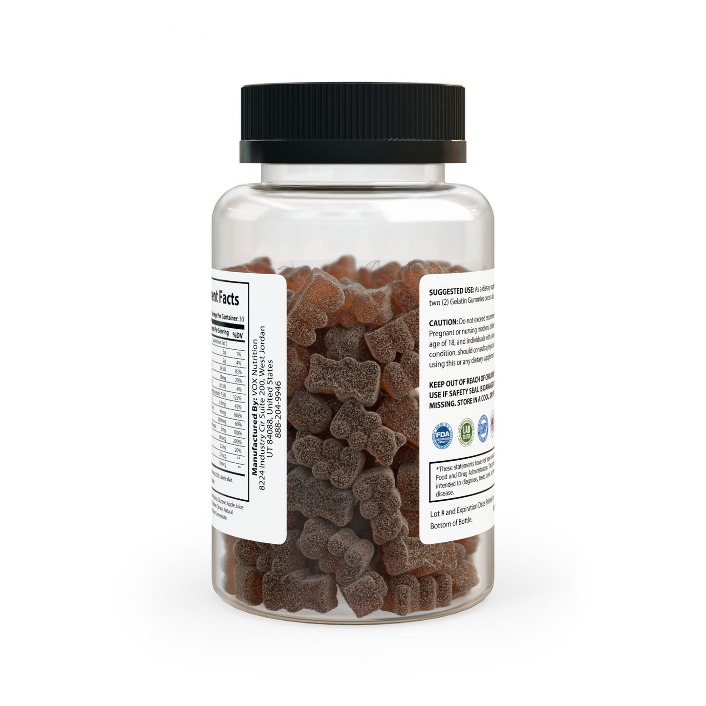 Vitagami Multivitamin Gummies for Adults | Daily Energy, Immunity & Hair Support (60 Gummies)