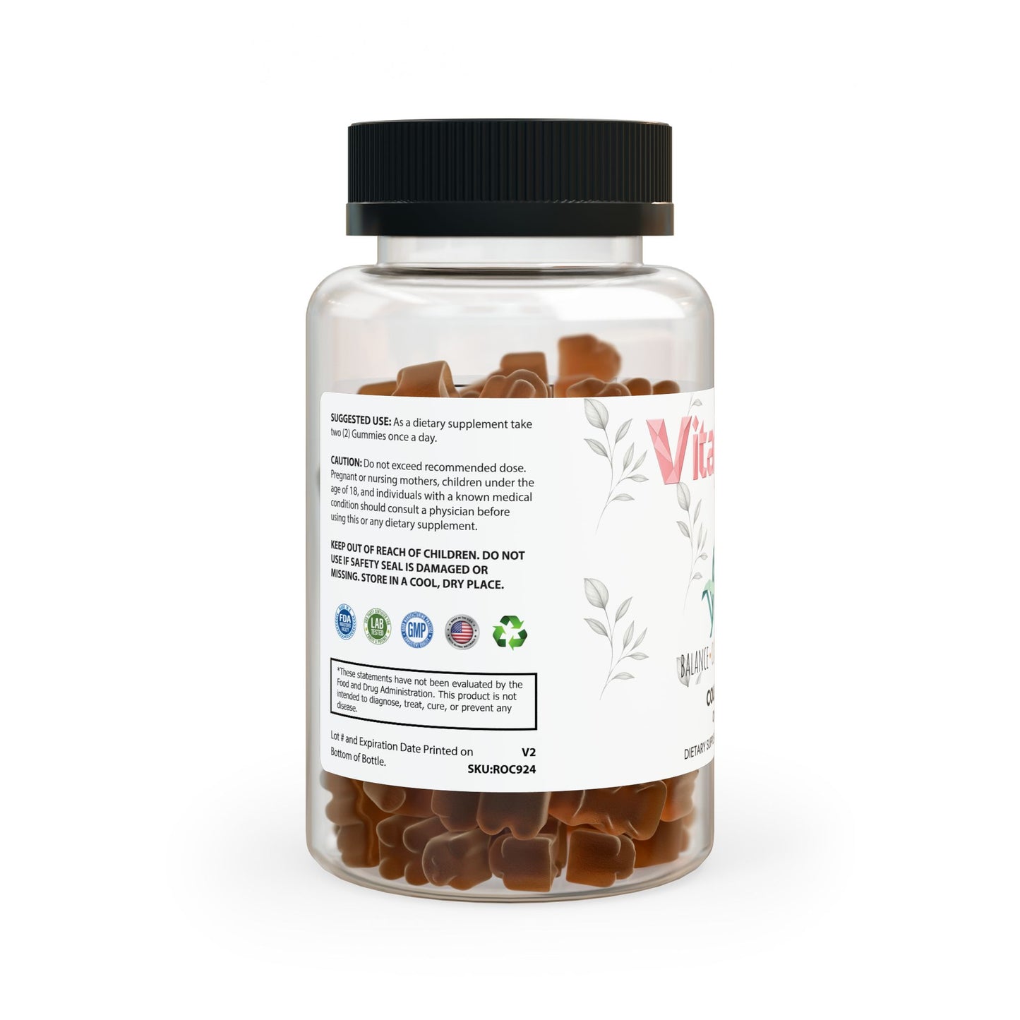 Vitagami Collagen Gummies | Skin Hydration & Glow Support (60 Gummies)