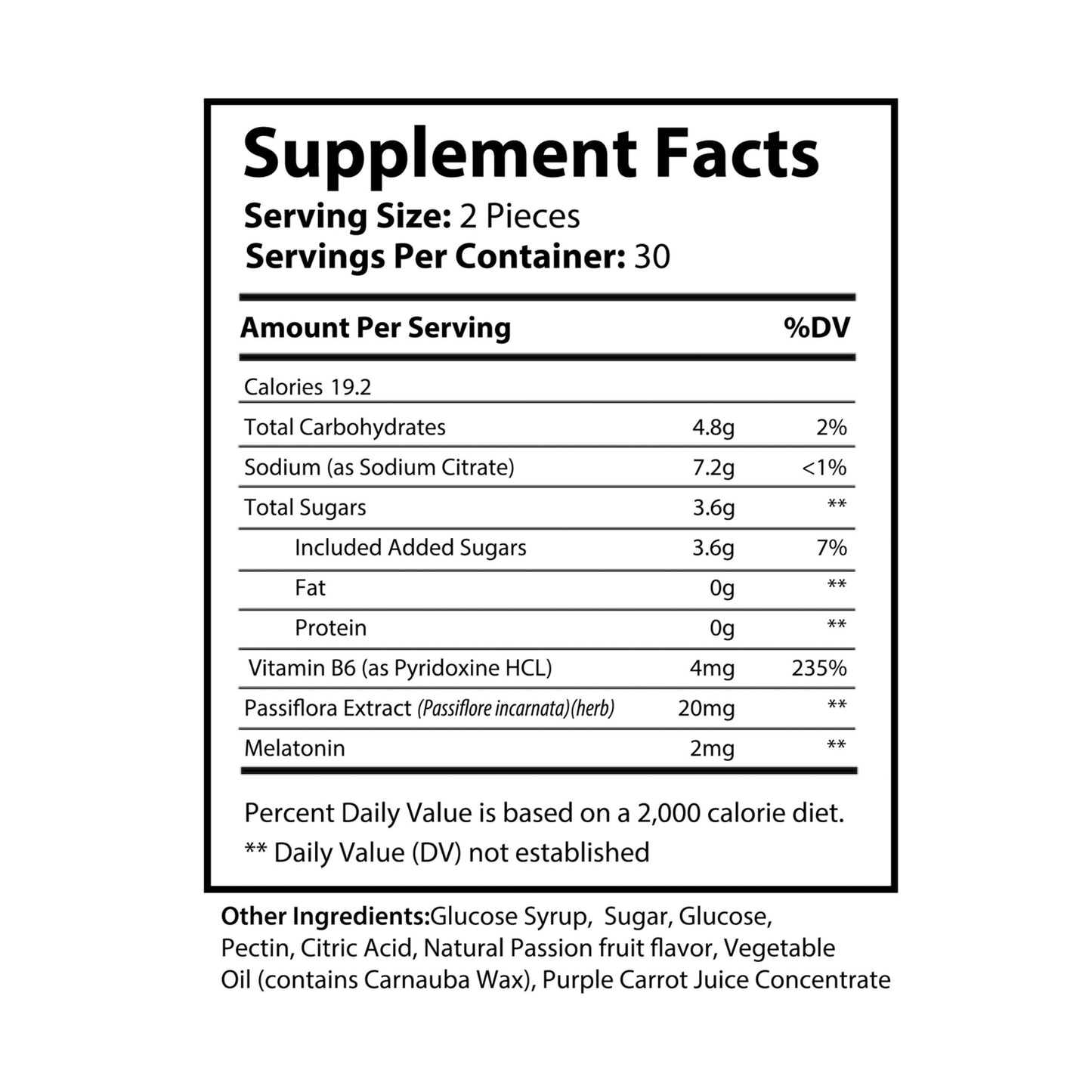 Vitagami Sleep Well Gummies | Natural Sleep Aid & Circadian Rhythm Support (60 Gummies)