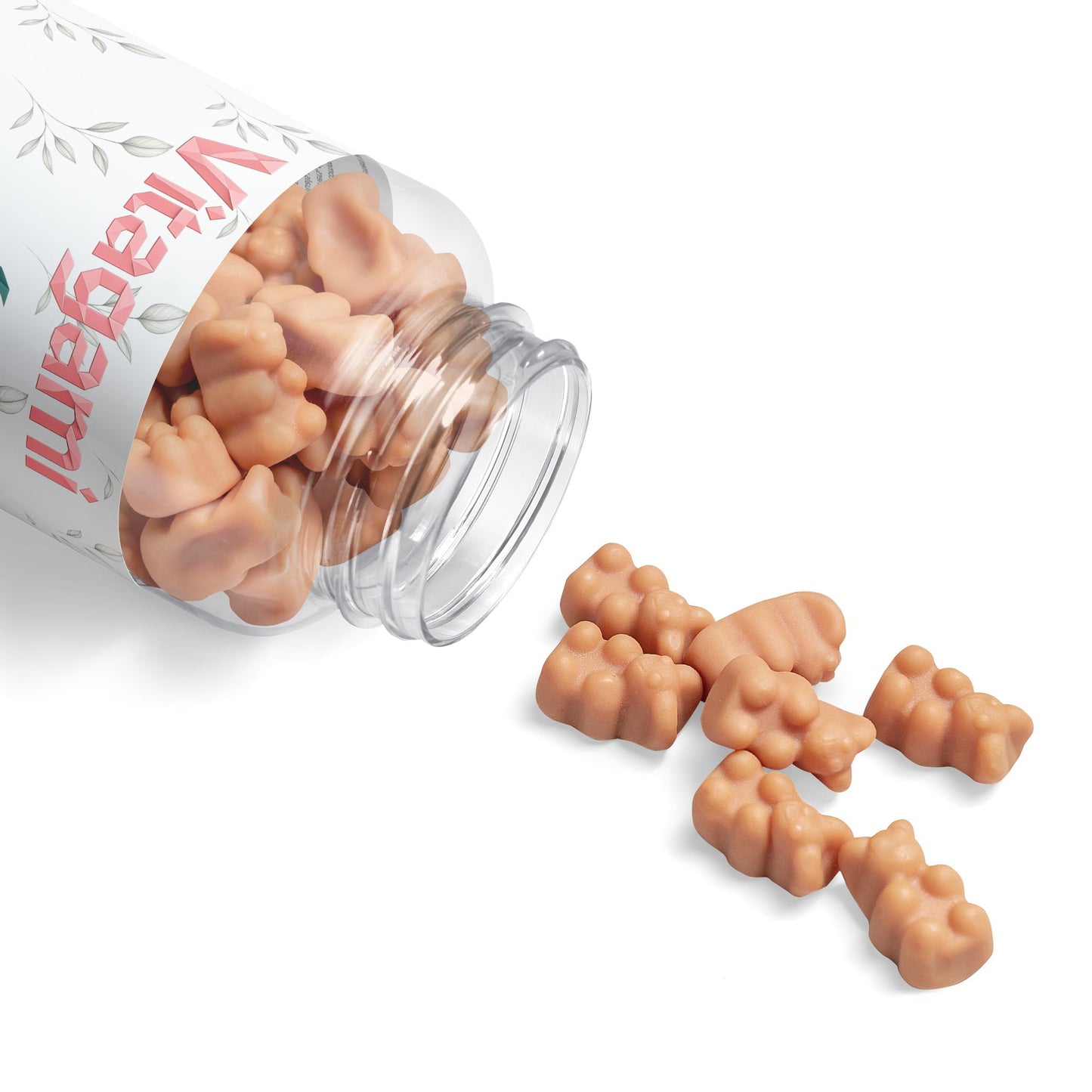 Gomitas vitamínicas para el cabello Vitagami | Belleza y crecimiento capilar (60 gomitas)