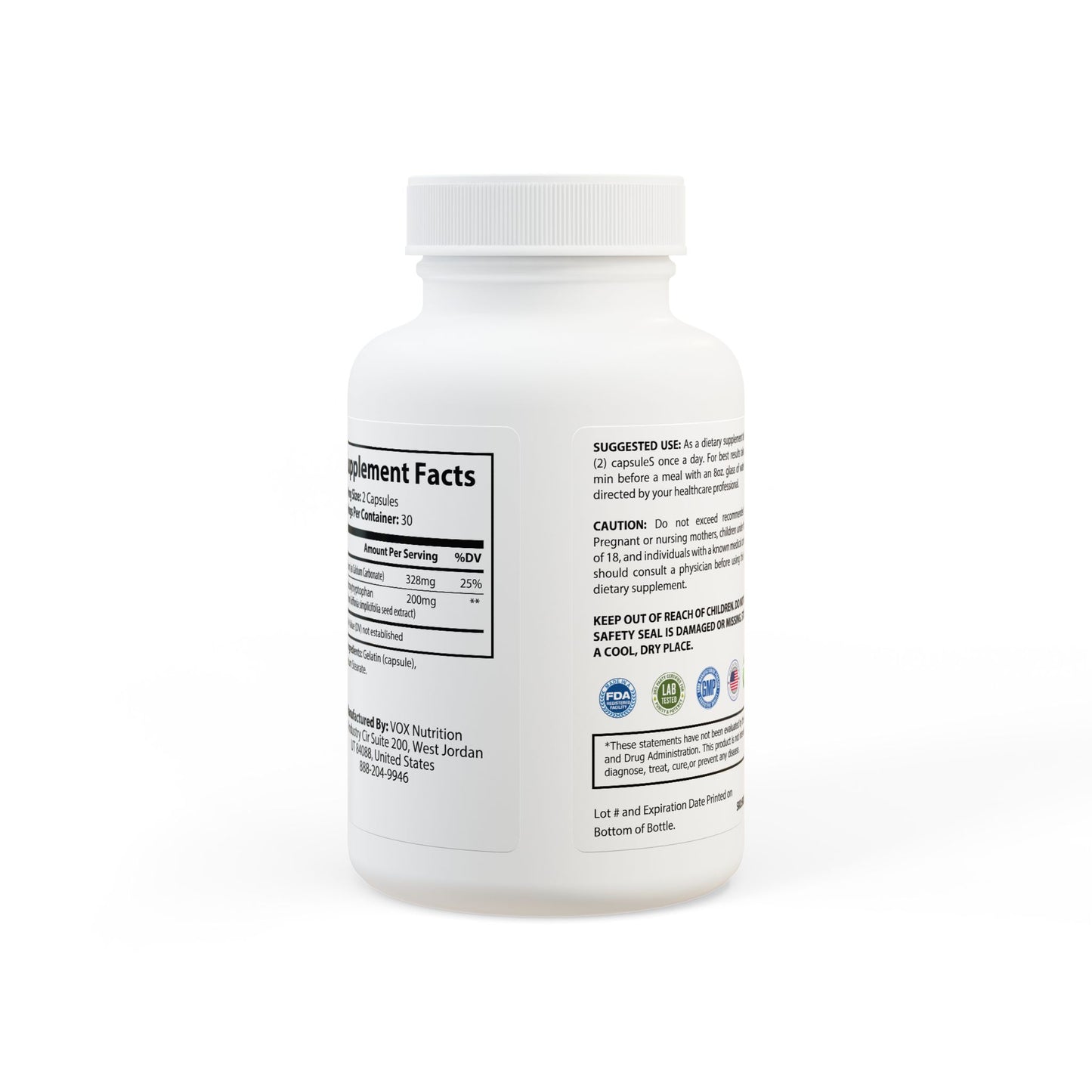 Vitagami 5-HTP Supplement | Natural Mood & Sleep Support (60 Capsules)