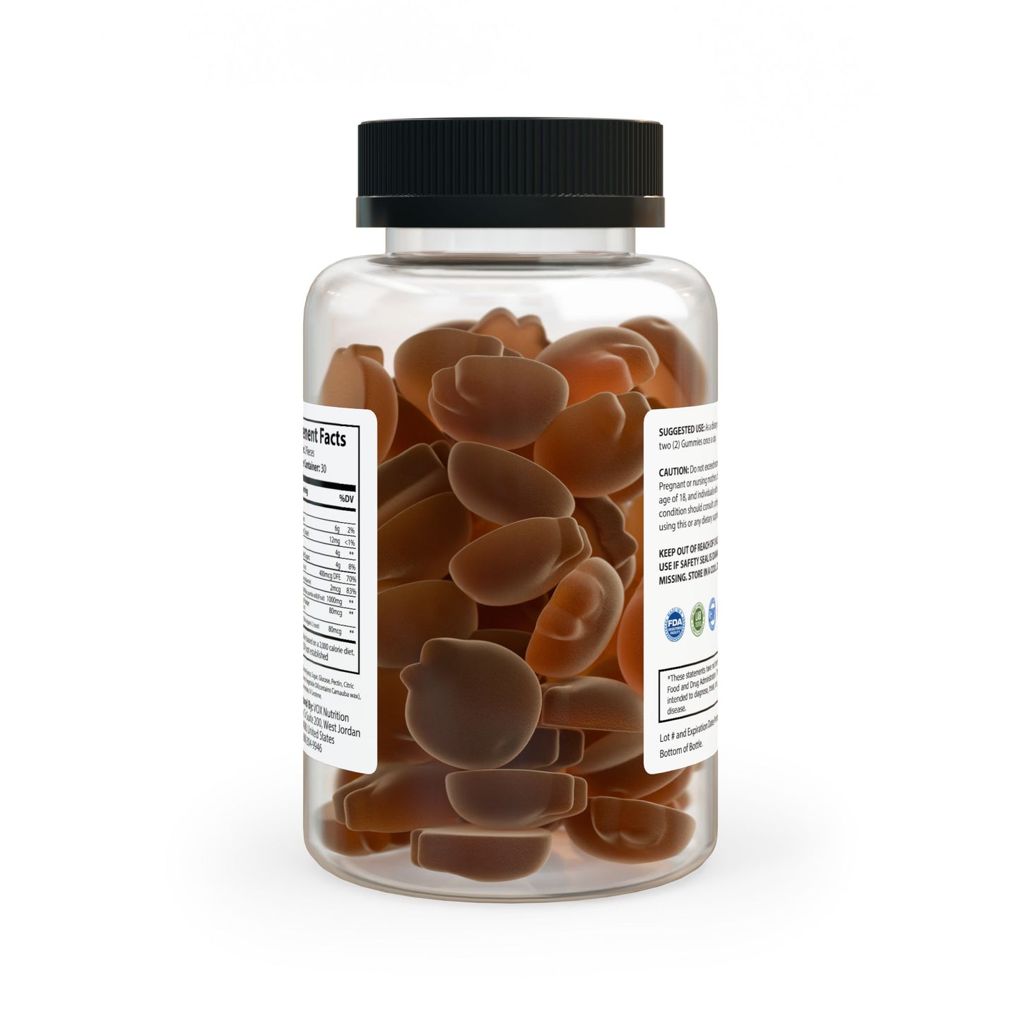 Vitagami Apple Cider Vinegar Gummies | Metabolism & Energy Support (60 Gummies)