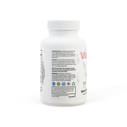 Vitagami Brain Support Complex | Mental Focus & Cognitive Energy (60 Capsules)