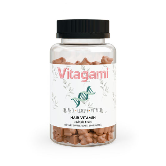 Vitagami Hair Vitamin Gummies | Beauty Support & Hair Growth (60 Gummies)