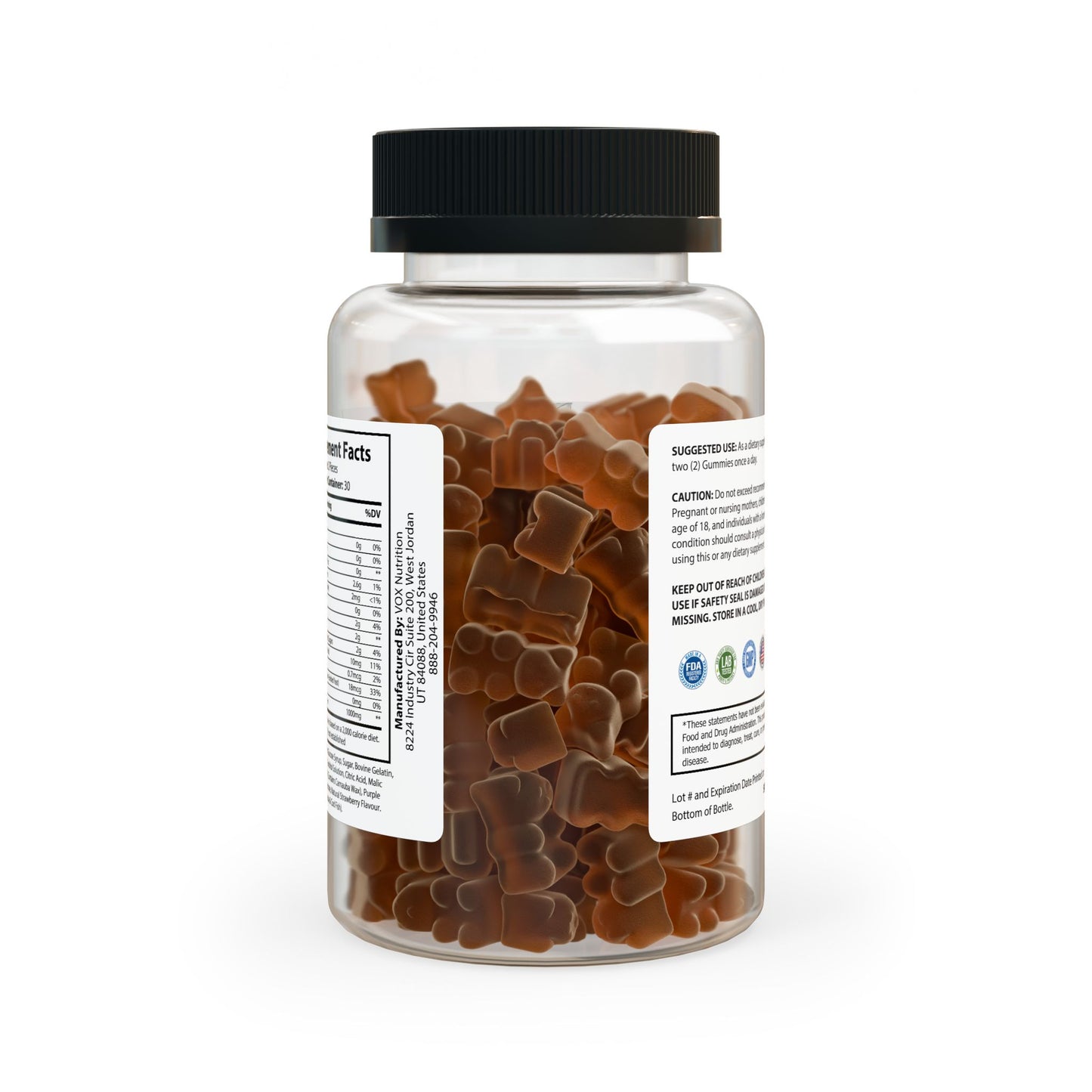 Vitagami Collagen Gummies | Skin Hydration & Glow Support (60 Gummies)