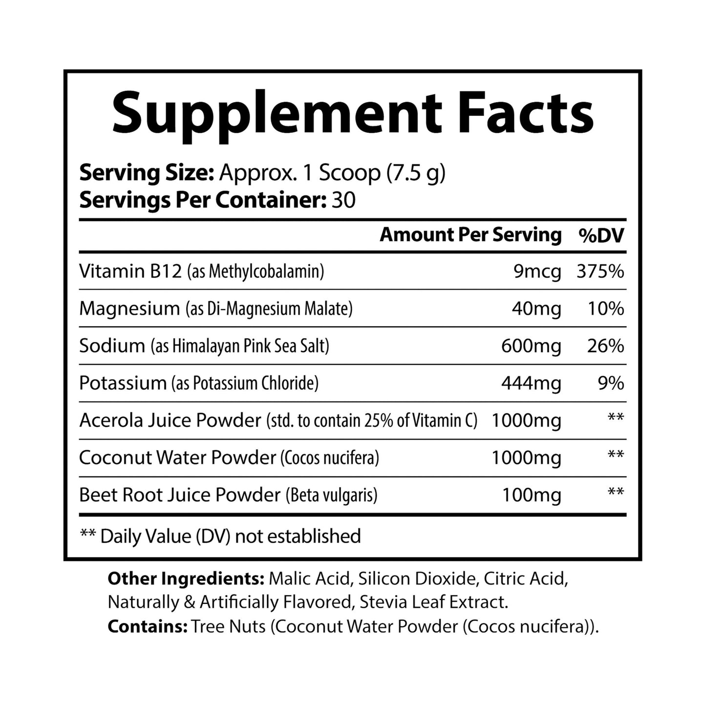 Vitagami ION + Select Electrolyte Supplement | Hydration & Performance (225g, 7.9oz)