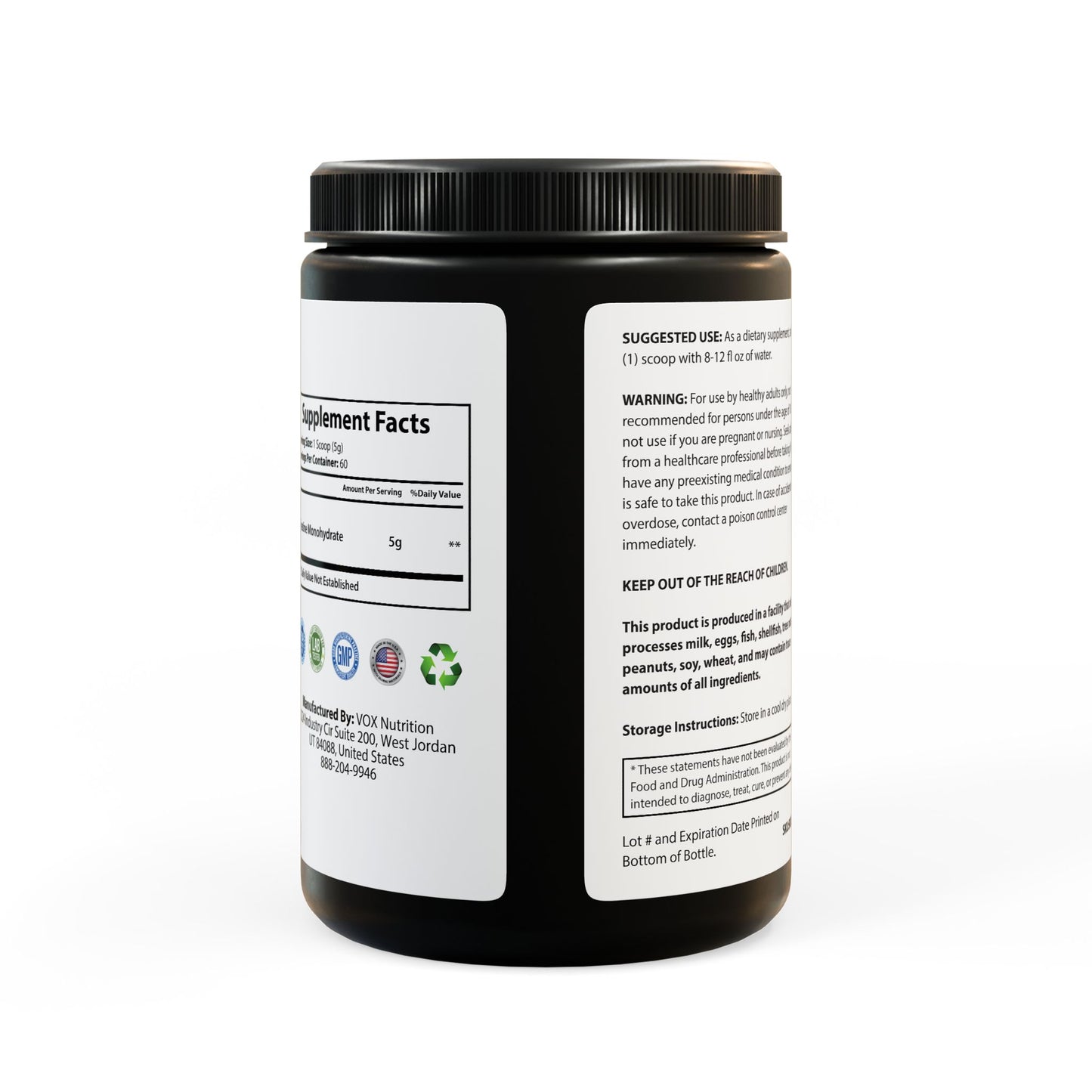 Vitagami Creatine Monohydrate | Strength, Recovery & Muscle Fuel (300g)