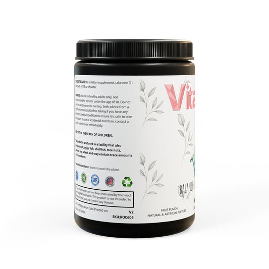 Vitagami Pre-Workout Complex | Energy, Endurance & Focus – Fruit Punch (204g, 7.1oz)