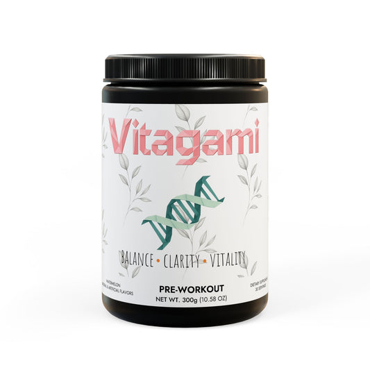 Vitagami Pre-Workout Complex | Watermelon Energy & Performance Boost (300g)