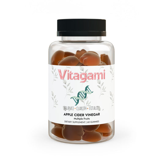 Vitagami Apple Cider Vinegar Gummies | Metabolism & Energy Support (60 Gummies)