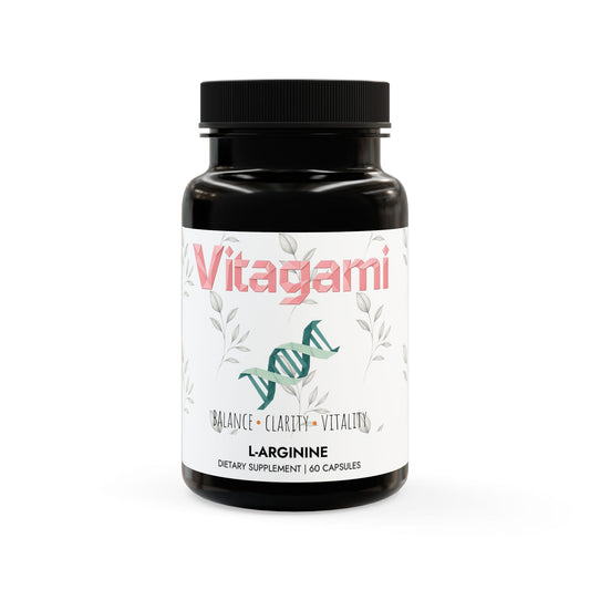 Vitagami L-Arginine Complex | Performance & Pump Support (60 Caps)